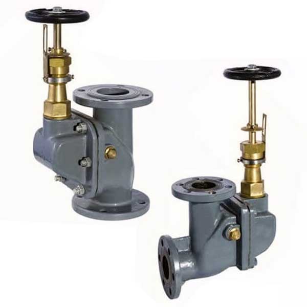 JIS F3059 - JIS 10K Cast Iron Vertical  & Angle Storm Valve 